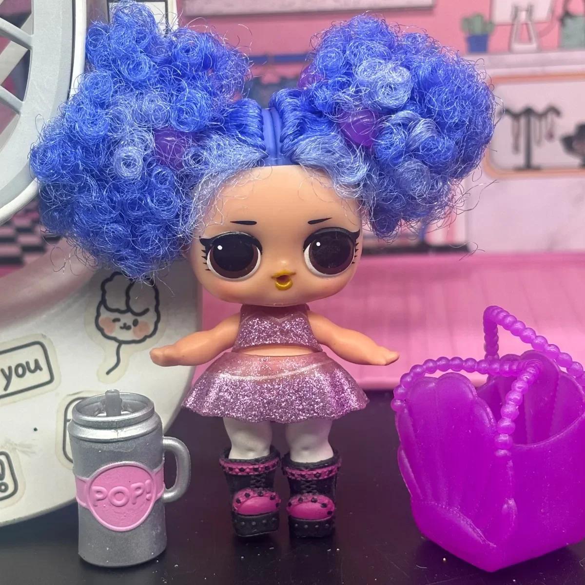 

Коллекционная кукла LOL 8 см для девочки, игрушка для самостоятельной сборки, набор куклы включает одежду, обувь и аксессуары, подарок на день рождения для детей