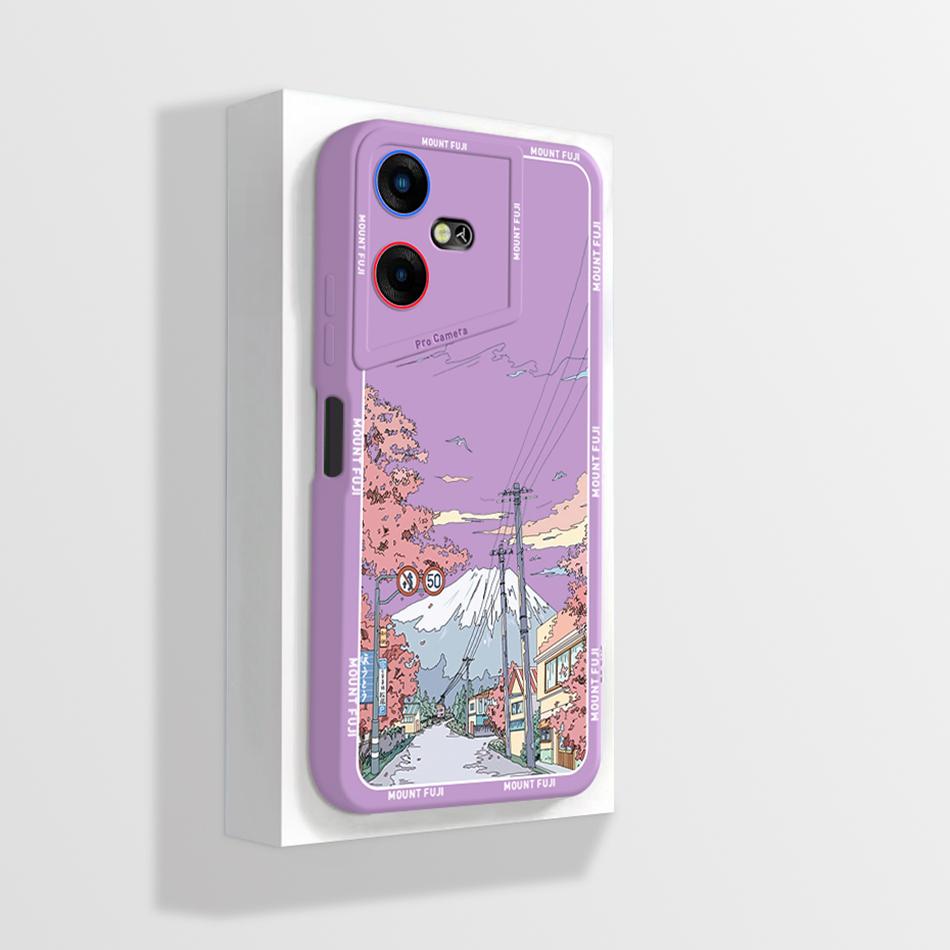 For Tecno Pova Neo 3 Case Stylish Flower Matte Soft Silicone Back Cover for Tecno Pova Neo 3 LH6n Neo3 Phone Cases Bumper Fundas