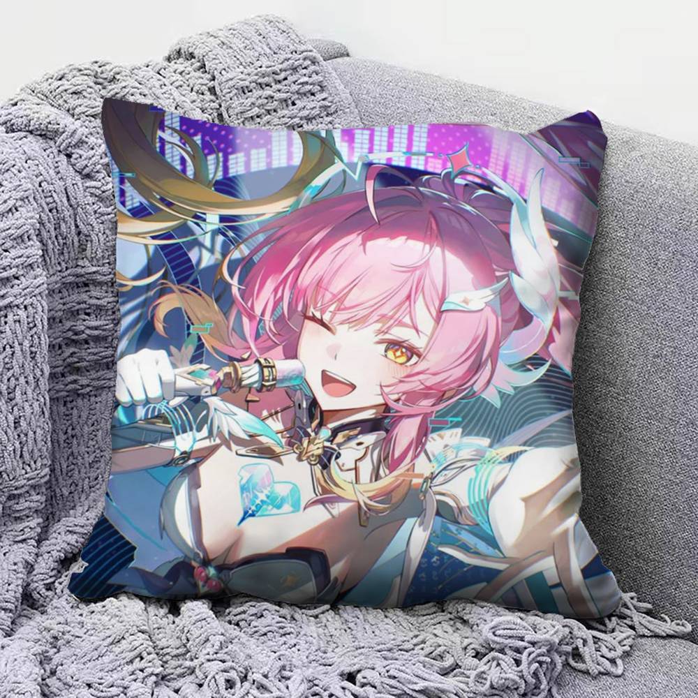 Wuthering Waves WuWa SIGRIKA Pillow Covers Home Sofa Cushion Covers and Aecorative Custom