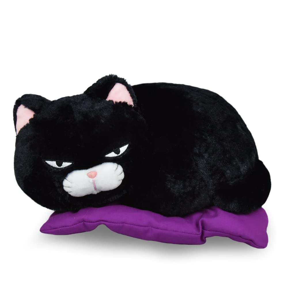

Плюшевая игрушка AMUFUN Hige Manju Zabuton JB Black Bean