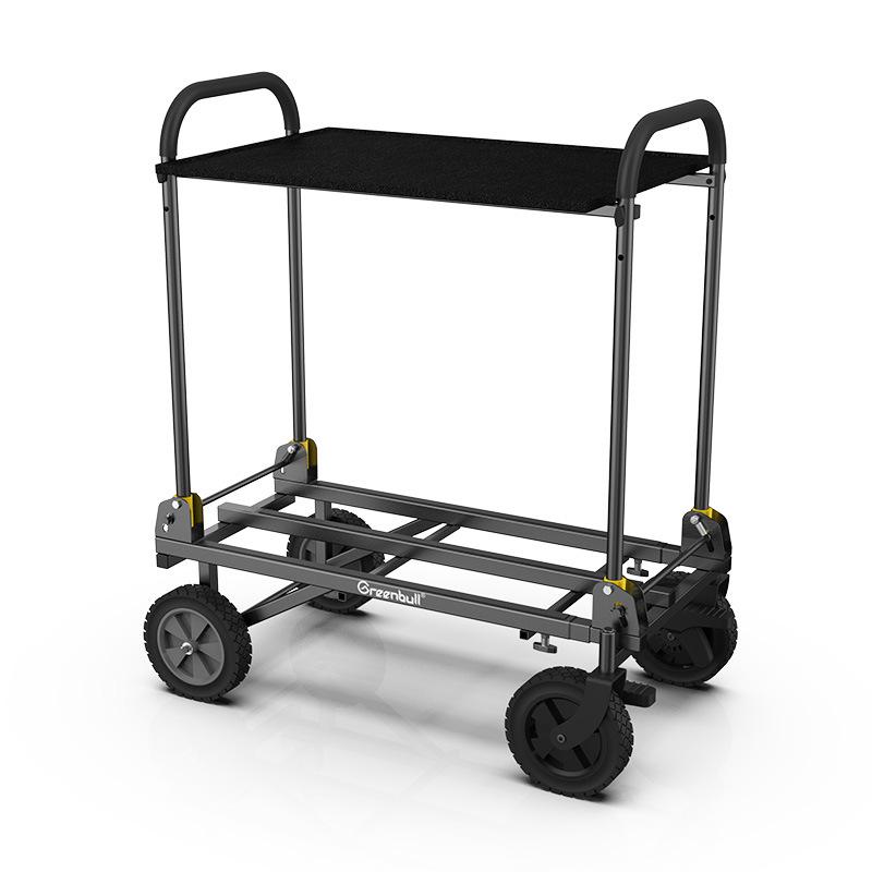 Blue Bull Director's Folding Cart - Multifunctional Portable Film/TV Work and Live Broadcast Cart for Outdoor Use