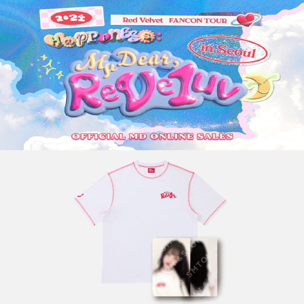 

Предварительный заказ Red Velvet FANCON Tour HAPPINESS : Мой дорогой, комплект футболок ReVe1uv