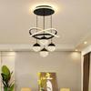 Modern Dining Room Led Chandelier Lighting Three LED Colors Nordic Restaurant Lighting Living Room Chandelier Hanging Lamp