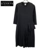 COMME Des GARCONS Noir Kei Ninomiya Black 3J-T015 Frill Design One-Piece Dress S blackUsed
