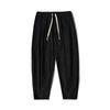 Winter Corduroy Pants Men's Solid Color Fleece Thickened Harem Sweatpants Winter Men's Warm Casual Pants