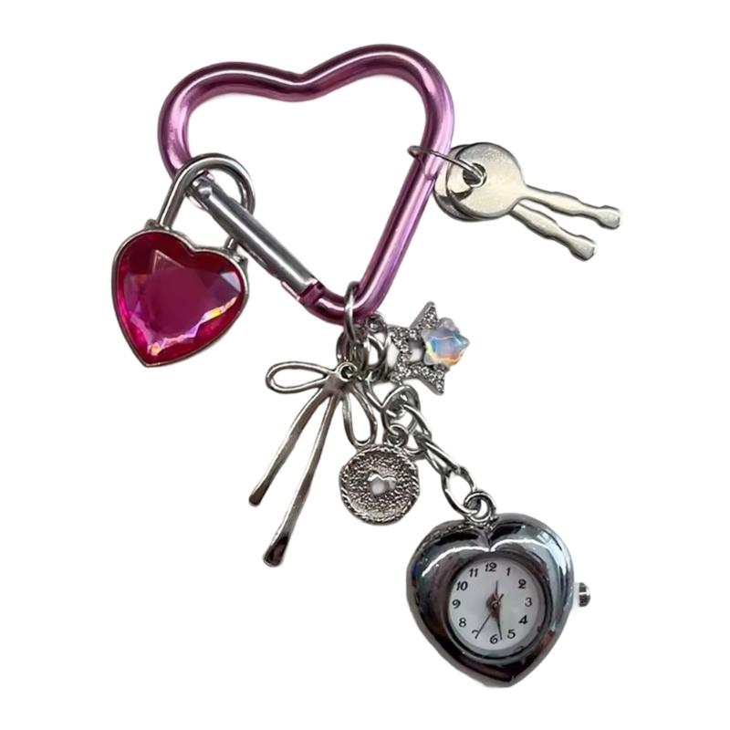 

Стильный брелок-подвеска «Звезда» для часов и сумок Прочный сплав Ювелирный аксессуар Портативные дизайны