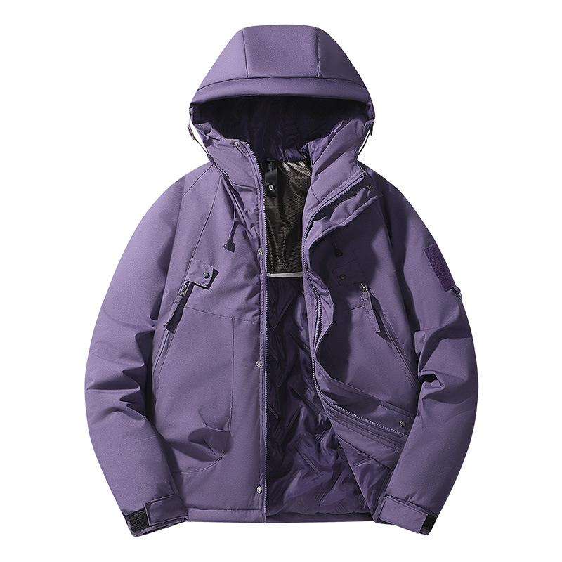 Temperament Cotton Jacket Men's New Winter Work Clothes Thickened Cotton Jacket Cold-proof Jacket