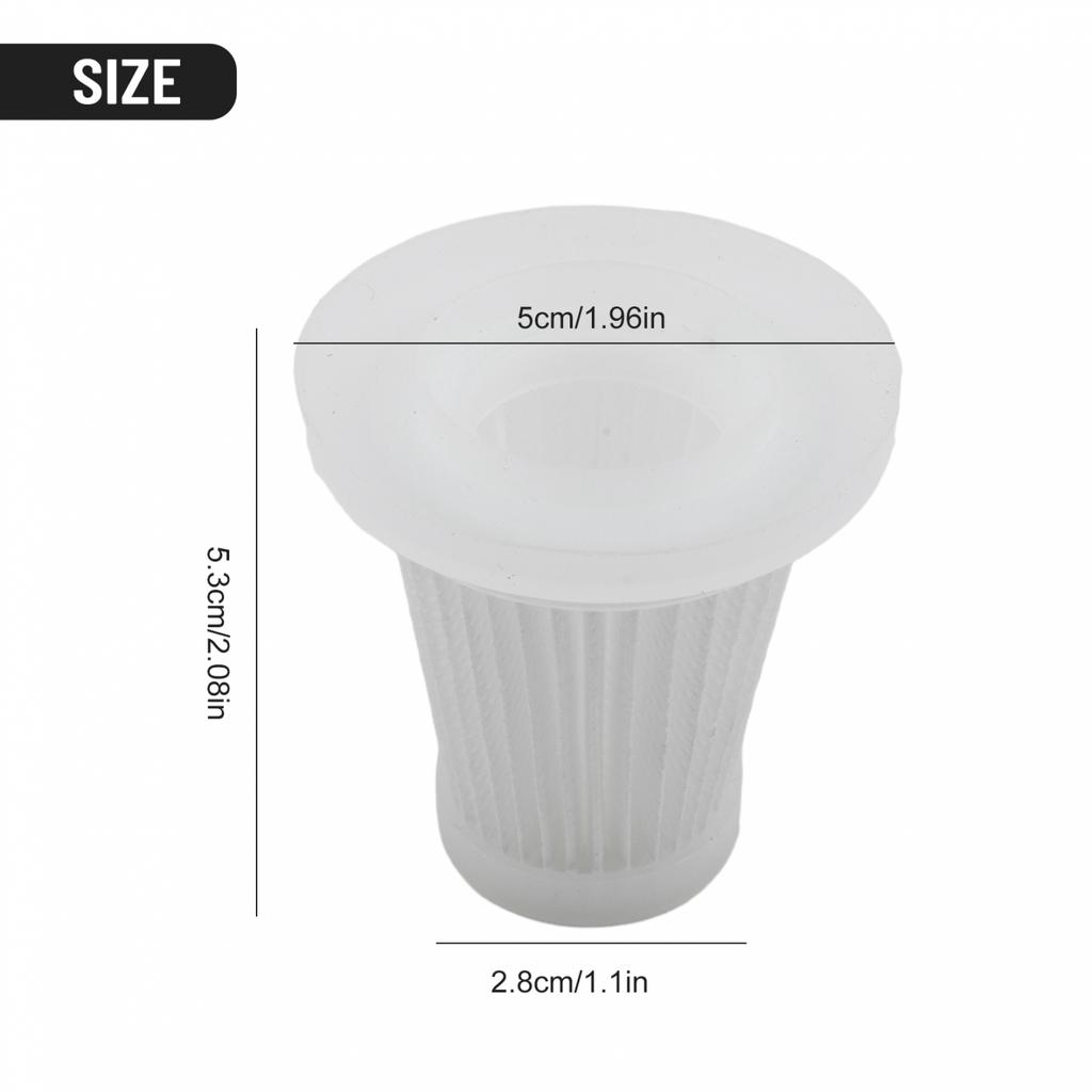 Verbesserte Luftfilterung mit 235 Stück waschbaren Autostaubsaugerfiltern