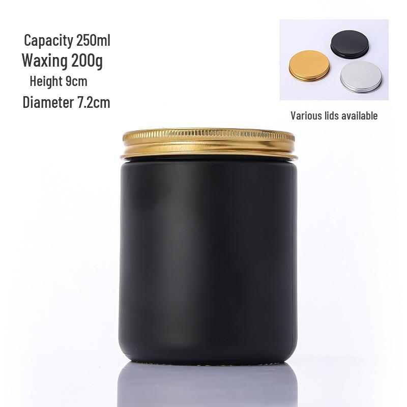 Glass Tea-Colored Aromatherapy Candle Holder and Cup Set