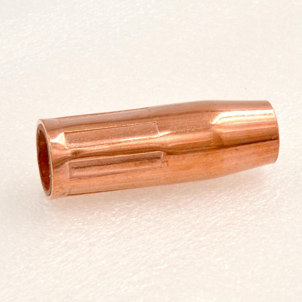 

Copper MIG MAG Welding Nozzles 21-50 Model 1/2 Inch Diameter Compatible for Lincoln 100L and #1 Gas Shielding 3-Pack China Mainland