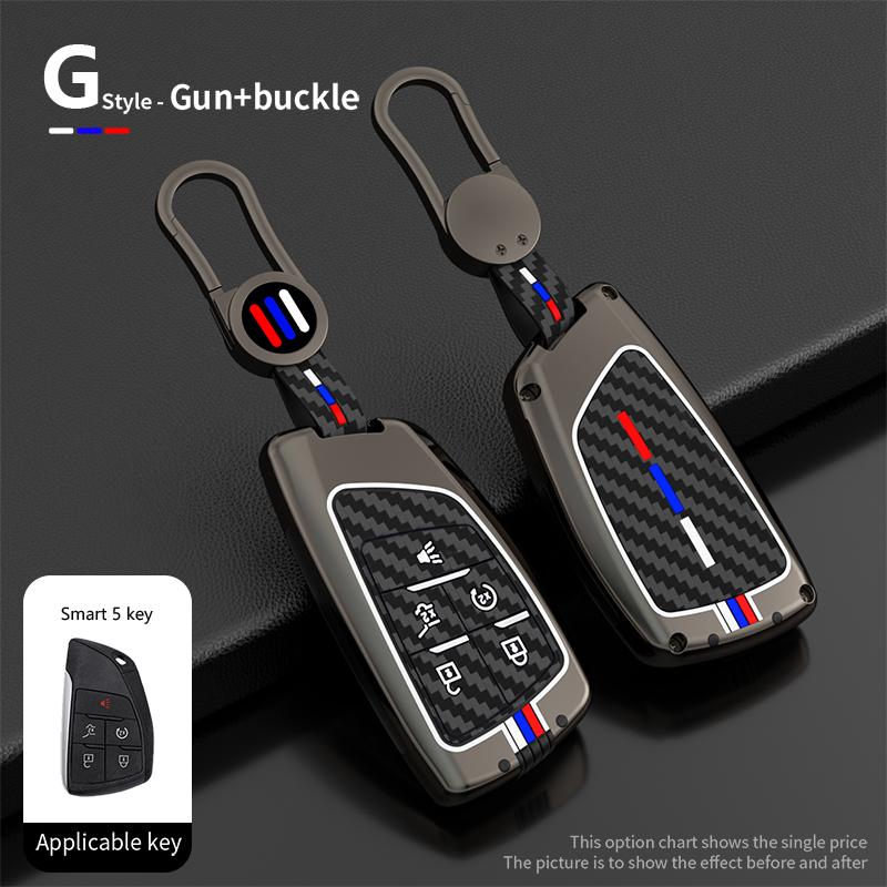 Car Flip Key Case Cover For Buick Envision For Chevrolet Silverado Suburban Tahoe Sierra 1500 Yukon Car Interior Accessories