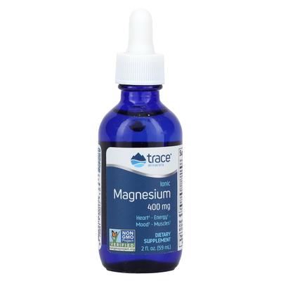 Trace, Ionisches Magnesium, 400 mg, 2 fl oz (59 ml)