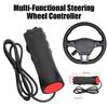 Remote Controller Universal Car Steering Wheel Buttons 8 Keys Car-styling 12V Wireless Control For Music Phone DVD Navigation Multi-functional