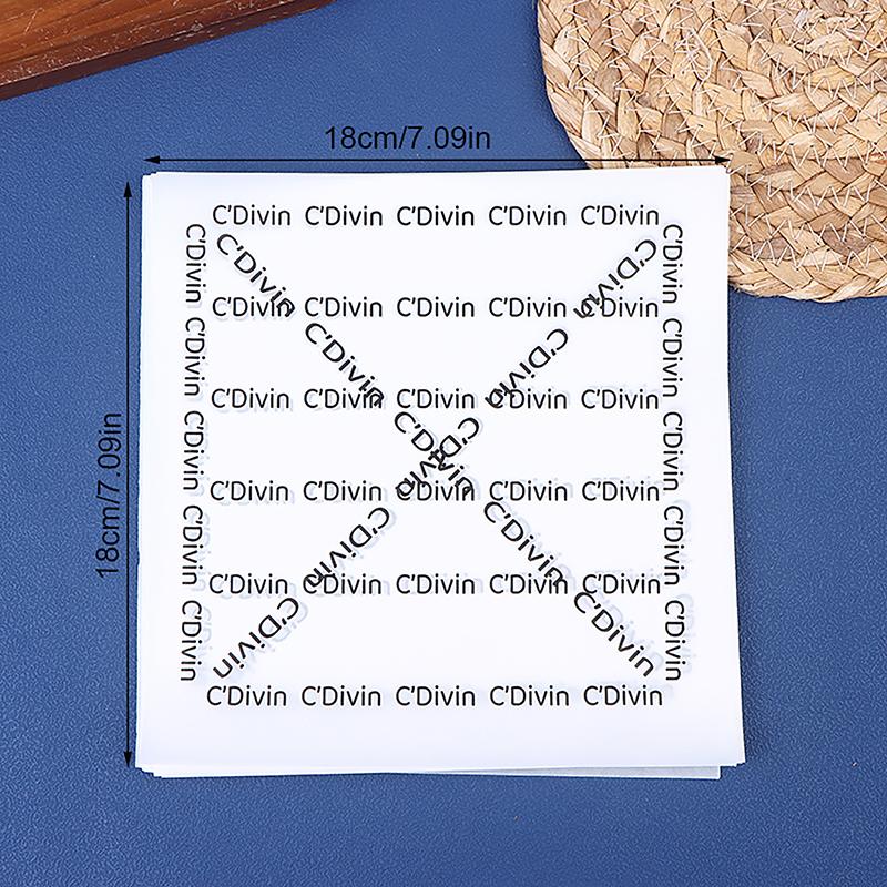 100Pcs Oilpaper Wrapping Paper For Bread Sandwich Burger Fries Food-grade Wax Paper Kitchen Baking Tool Packaging Decor