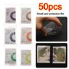 50pcs 3 Inch Kpop Card Sleeves Stationery Album Binder Game Card Holder New Photo Popcorn Card