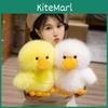 Adorable Plush Duck Toy Soft Stuffed Yellow Duckling Cuddle Companion For Kids