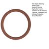 Universal Car Steering Wheel Cover Anti-Slip Leather Texture Soft Silicone Car Steering