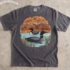Vintage Loon Shirt, Lake House Graphic Tee, Retro Cabin Core Comfort Colors, 90s Nature Dad Shirt, Rustic Granola Girl Gift