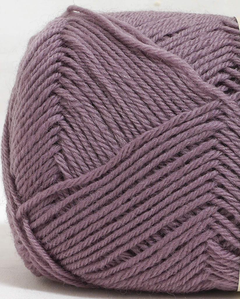 Hamanaka Pure Wool Fingering Weight Color 32 40g Set of 5 0012 Yarn, Purple, (approx. 160m), Balls,