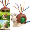 Cartoon Schnecke Wassersprinkler Sommer Garten Rasen Wasserspielzeug Sprühwasser Spielzeug für Jungen Mädchen Sommer Hinterhof Rasen Poolparty Spaß