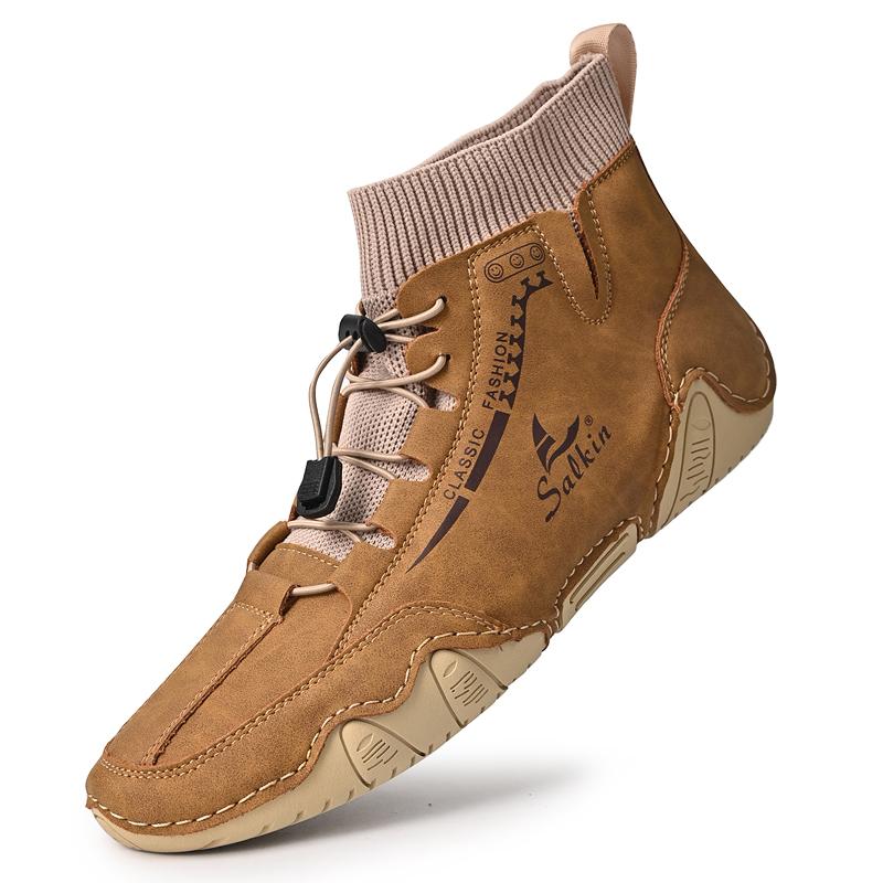 Fashion Leather Shoes Casual Business Shoes for Men Dress Sneakers Tenis De Hombre Moccasins Mokasin Tenis Caballero Designer