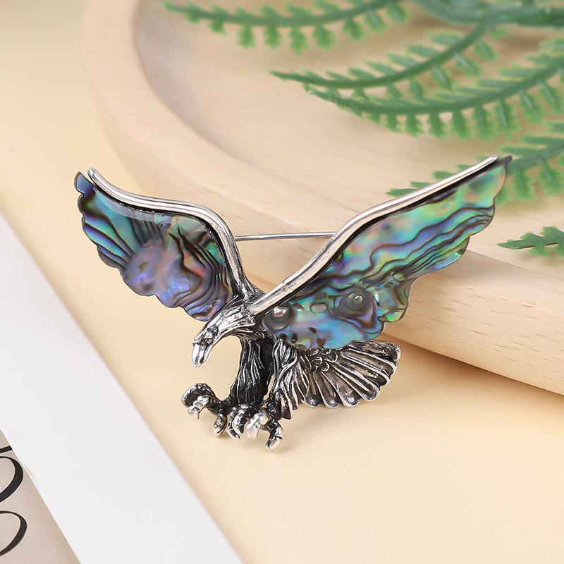 Creative Cartoon Shell Animal Brooch With Inlay Art For Jewelry Crafting