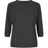 Shop   Women S Round Neck 5  Side SpliT Banding T ShirT Yellow Dai wSh 20415