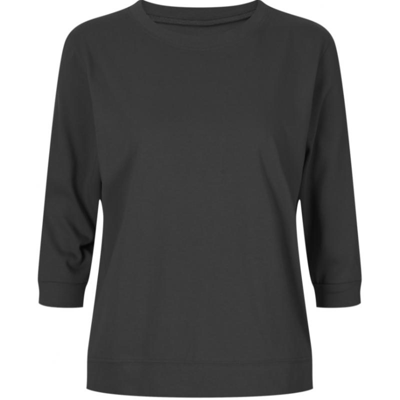 Shop   Women S Round Neck 5  Side SpliT Banding T ShirT Yellow Dai wSh 20415