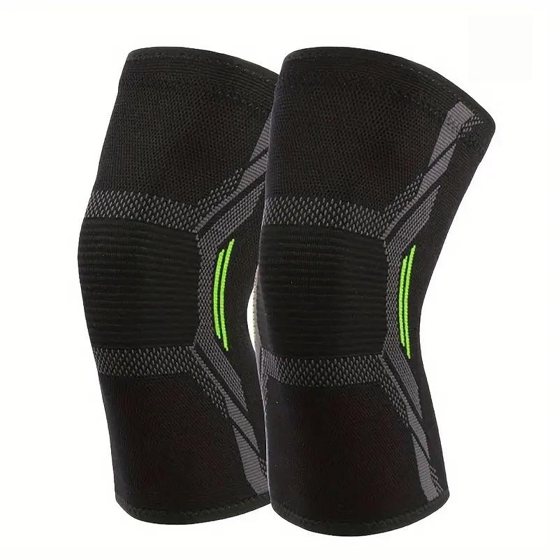 

Knitted Knee Pads Breathable Professional Men s Basketball Nylon Leg Pads Non-slip Sports Knee Pads Running Meniscus Knee Pads XL чёрный