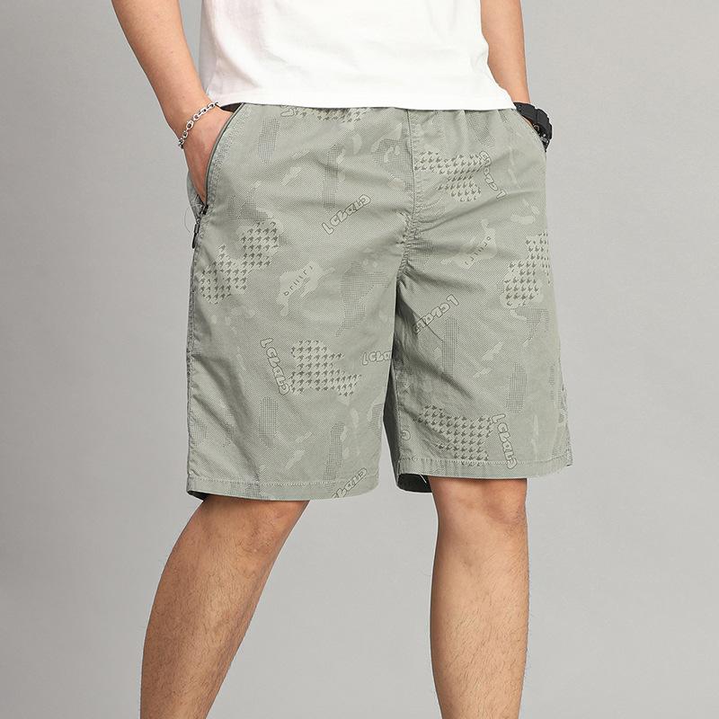 Summer Men's Casual Camouflage Five Quarter Shorts, Sports Pants, Men's Casual Shorts