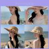 Summer Straw Hat For Women Large Brim Sun Protection Sun Hat With Breathable Design For Beach And Outdoors
