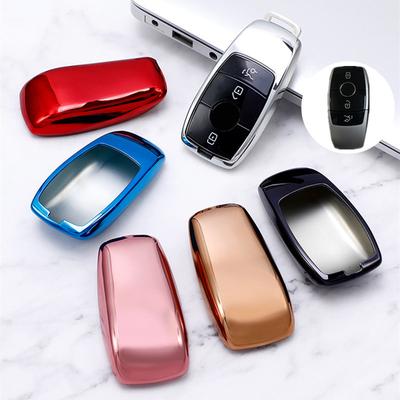 Weiche TPU-Autoschlüsselhülle für Mercedes-Benz ACES-Klasse GLA GLC GLE GL GLS CLA CLS AMG W205 W213 W177 W222 E200 E300 C260