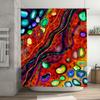 Luxury Goldfish Shower Curtain with 3D Print Modern Home Decor for Bathroom Waterproof Fabric, Various Sizes Available (Green)