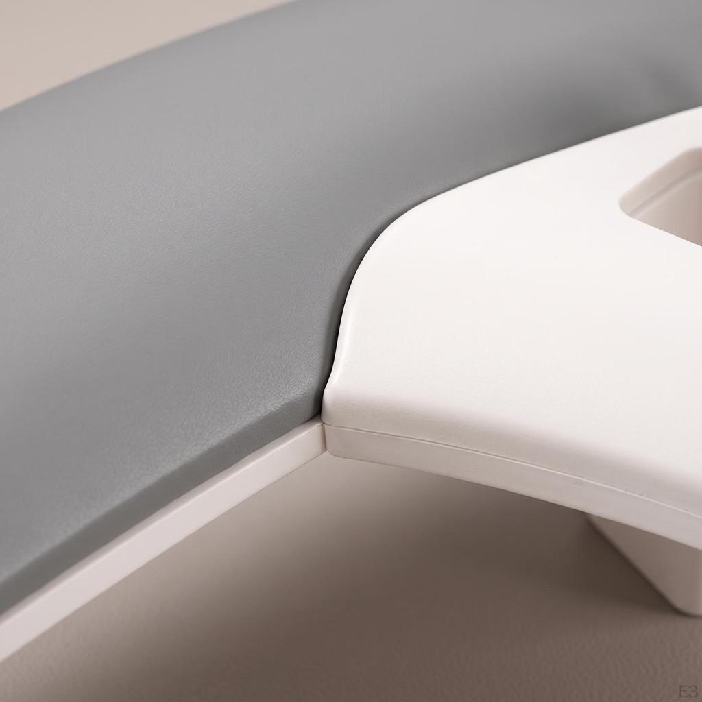 Manicure Hand Rest with Phone Holder | Detachable Support Legs, Nail Arm Gray