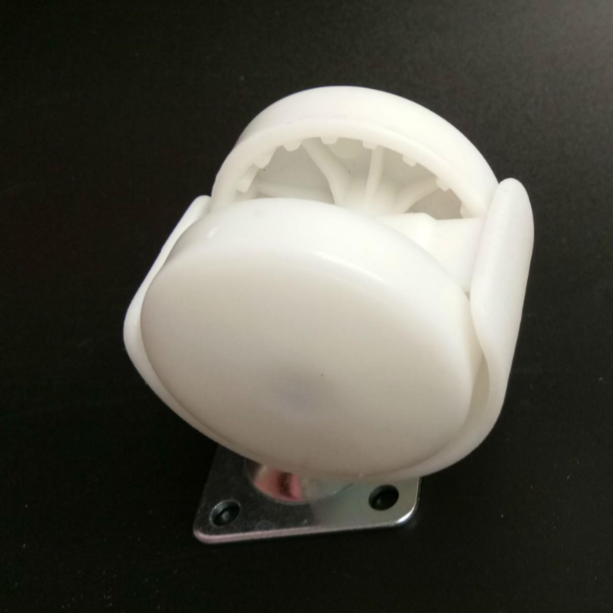 

Universal Light-Duty Flat Swivel Wheel Caster for Furniture