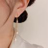 Student Pearl Diamond Earrings Suitable for Party Gifts Earrings