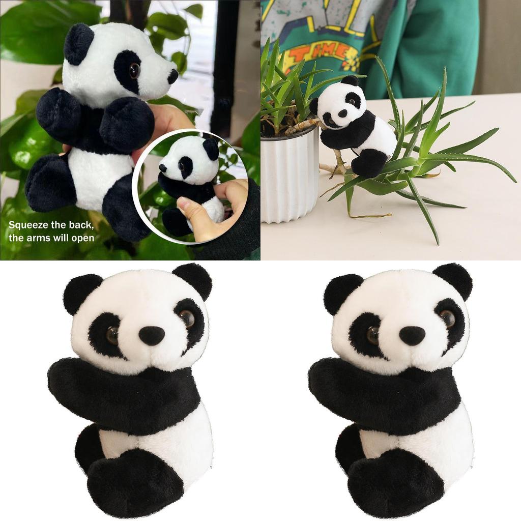 Mini Niedlicher Panda Plüschgreifer Perfekt Für Heimdekorationen Und Zum Verschenken!