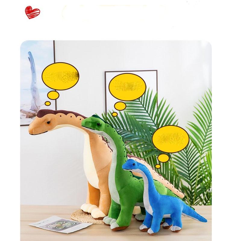 Long-necked Dinosaur Plush Toy For Girls Soft And Cuddly Stuffed Animal Doll For Sleeping Children's Holiday Gift