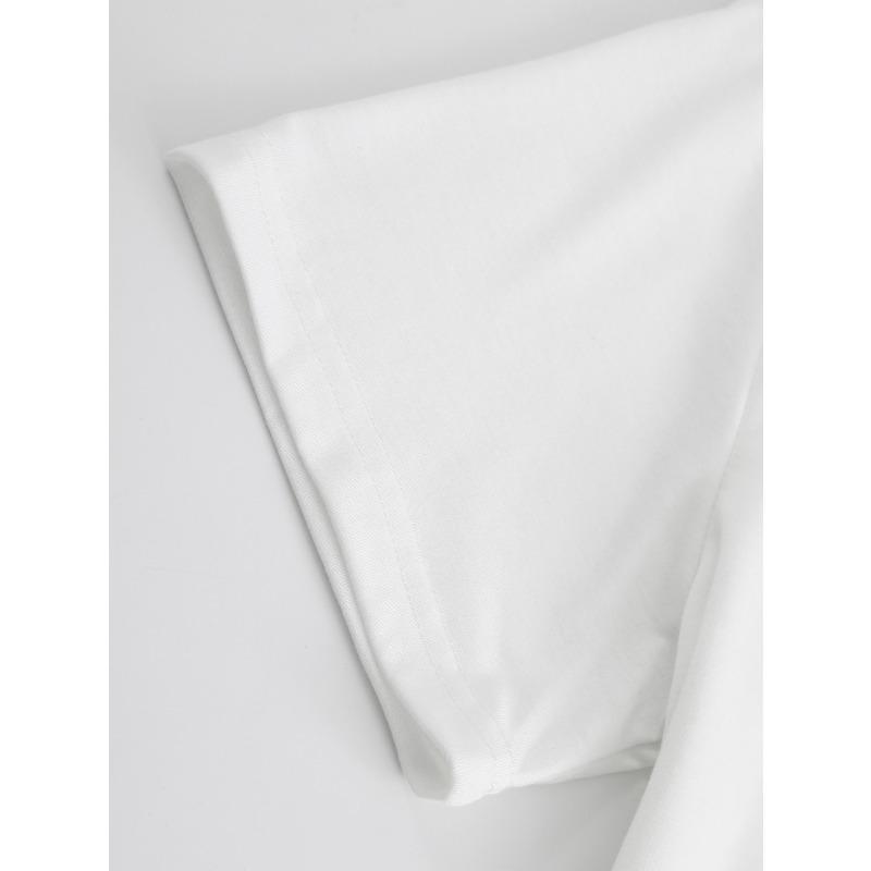 Camiseta Divertida para Mujer - Top Ligero Elástico Casual de Cuello Redondo Manga Corta para Ropa Casual Talla Europea