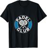 Badge of Sport Tennis Padel Logo Graphic T-Shirt Unisex Summer Streetwear Tops Customizable Couple Camiseta Hombre