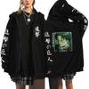 Japanese Anime Attack On Titan Zip Sweater Men's and Women's Casual Sports Jacket