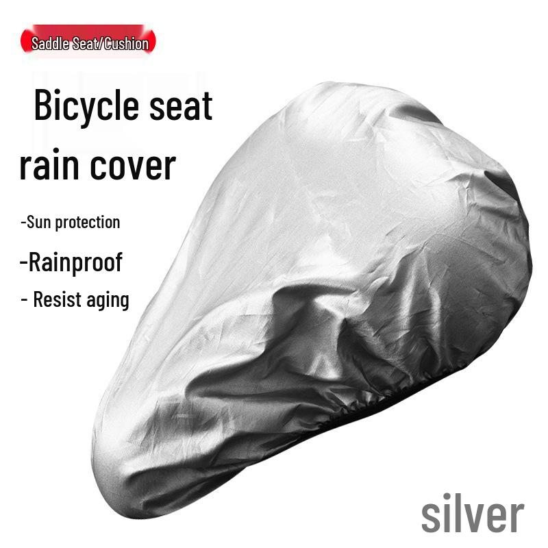 Thickened Silicone Seat Cover for Mountain and Folding Bikes