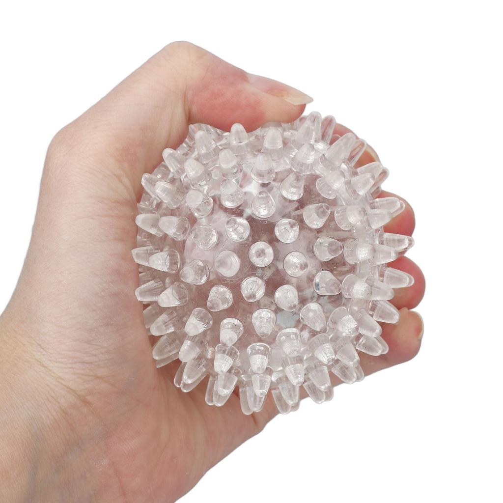 Hand Exercise Ball 3.0in Diameter Hollow Soft Hand Strength Recovery Finger Exercise Ball