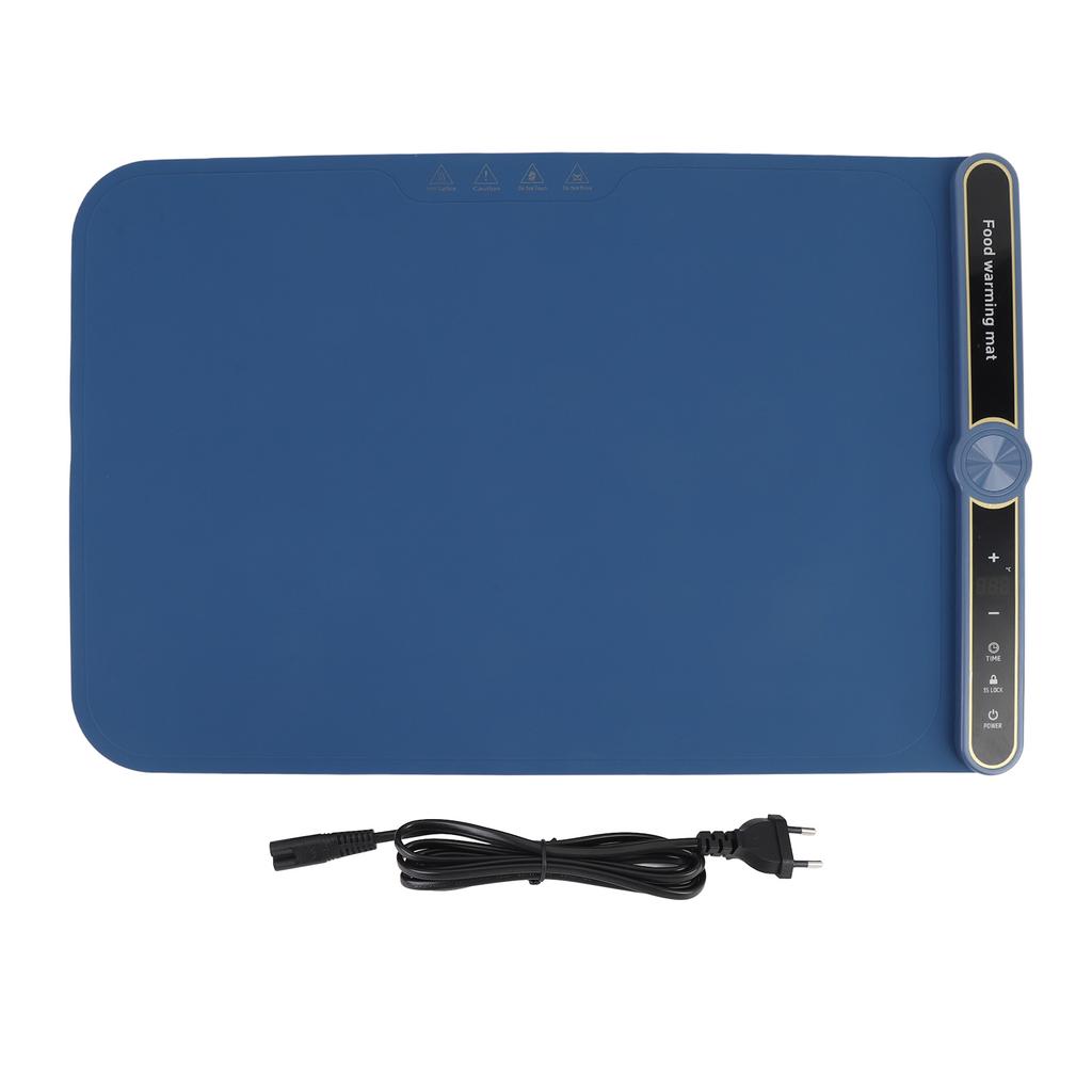 Food Warming Mat 330W High Efficiency Heating Rollable Electric Warming Tray 9 Temperature Settings