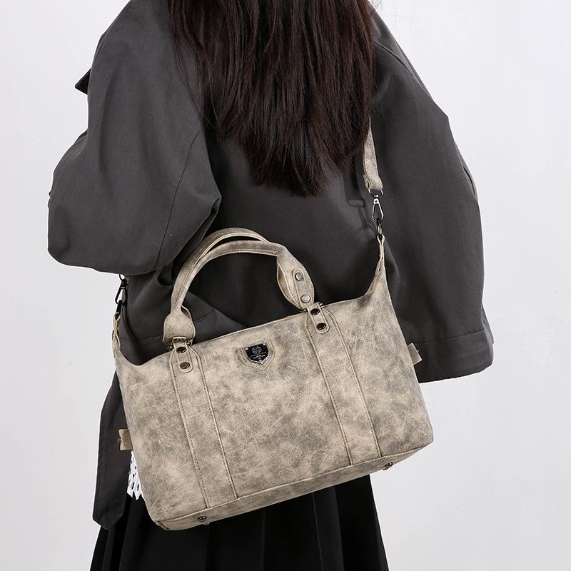 

Ретро женская сумка кроссбоди и на плечо - Сумка в европейском и американском стиле One Size хаки