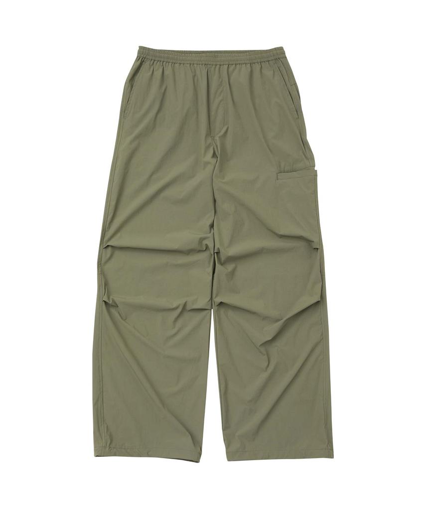 WMC Nylon Cargo Parachute Pants_Khaki