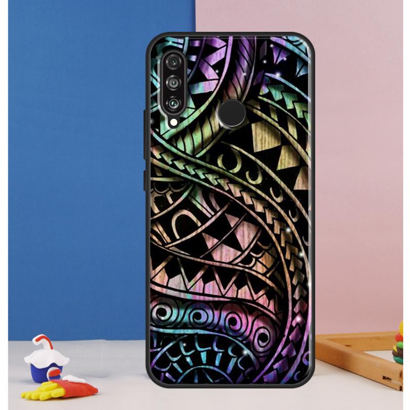 Maori Samoan Polynesian Tribal For Huawei Nova Y90 Y70 Y60 Y72 Y61 Y91 12s 12i 11i 7i 8i 9 10 SE P60 Pro P30 P40 Lite Case