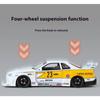 1/24 Scale Nissan GTR Skyline Alloy Car Model W/Authentic Sound Effects - Premium Toy for Kids and Collectors, Fast Furious Inspired