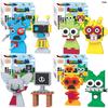 6-in-1 Rhythm Box 20 Figures Dark Simon Music Game Toy Building Blocks Set 7718+7719