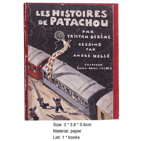 Genialny domek dla lalek Miniaturowy, lekki, kreatywny, wykwintny, klasyczne zabawki z książką